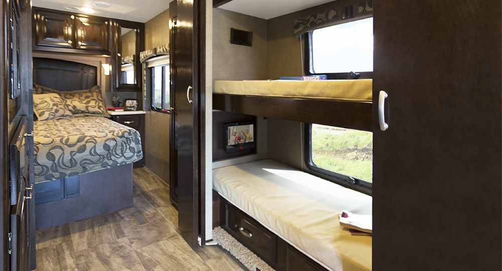 Travel Trailers With Bunk House, Rv With Triple Bunk Beds
