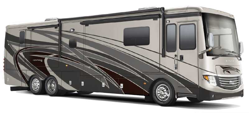 Class A Motor Home with slides