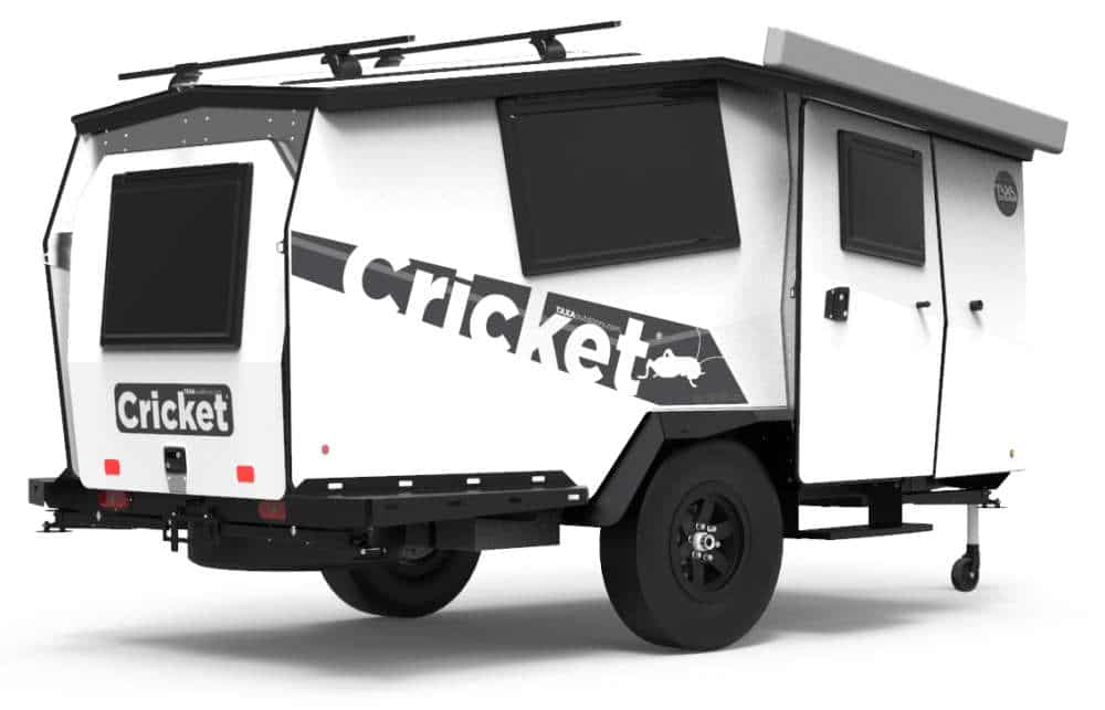 Taxa Cricket small and lightweight camping trailer