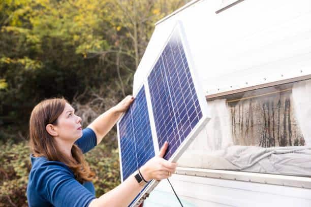 installing solar panels on rv rv solar panel sto